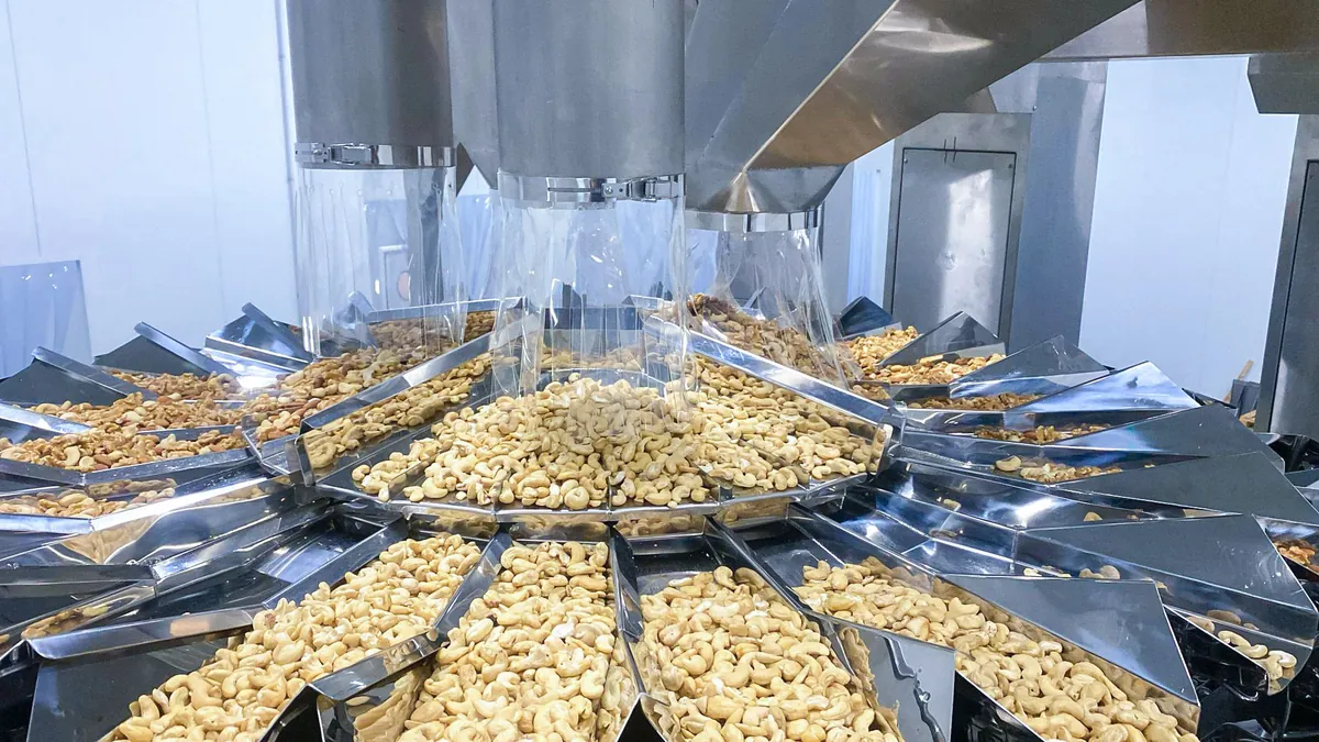 Embaladora de frutos secos