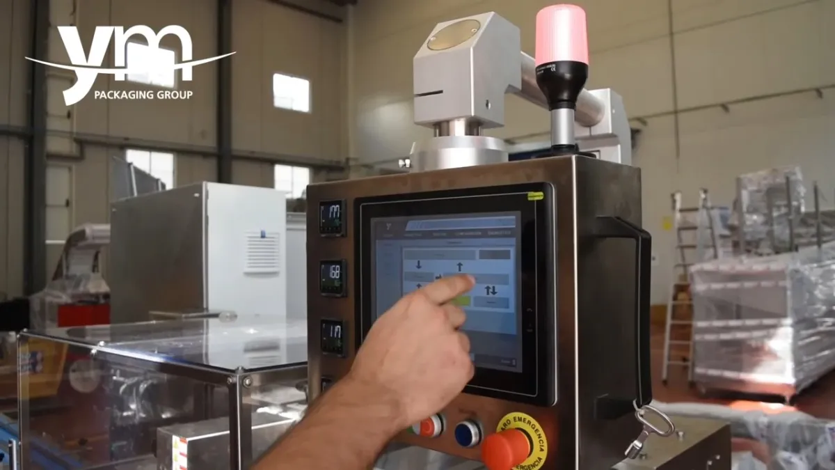 Setting the flow wrapper on the touch screen