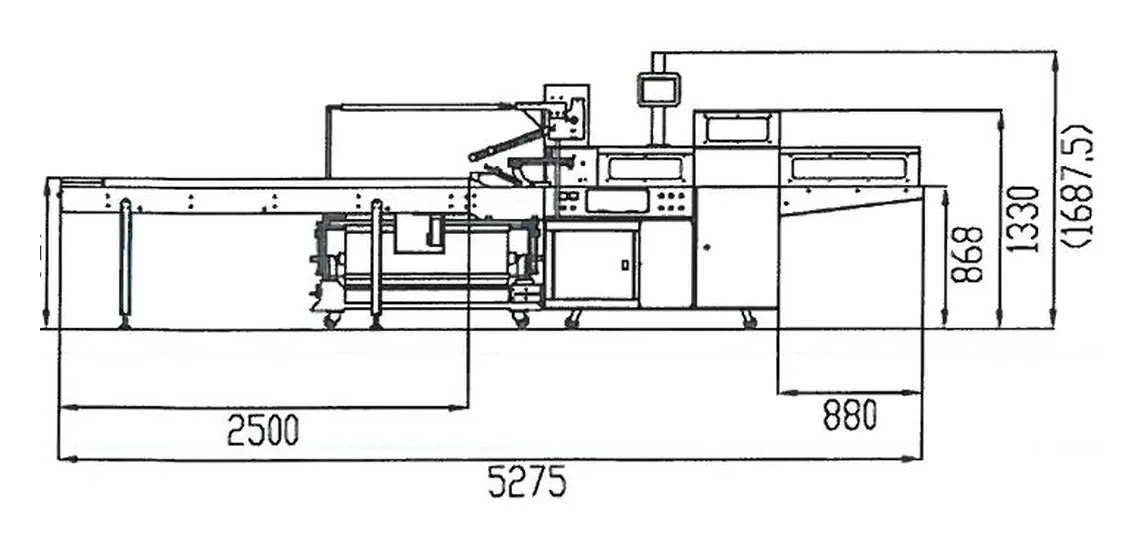 Envasadora flowpack Box Motion FPBM
