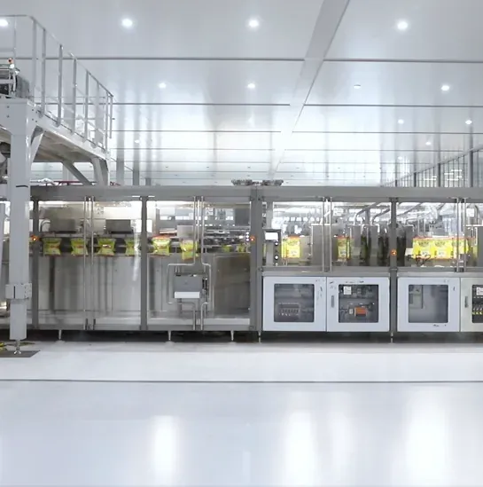 Complete line on the shop floor