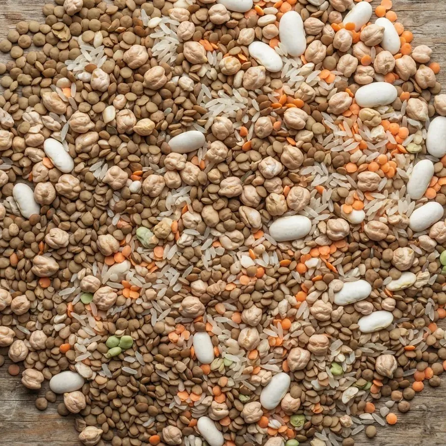 Pulses and cereals