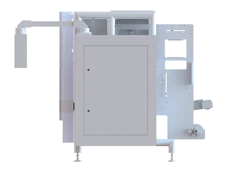 máquina embaladora vertical twin perfil