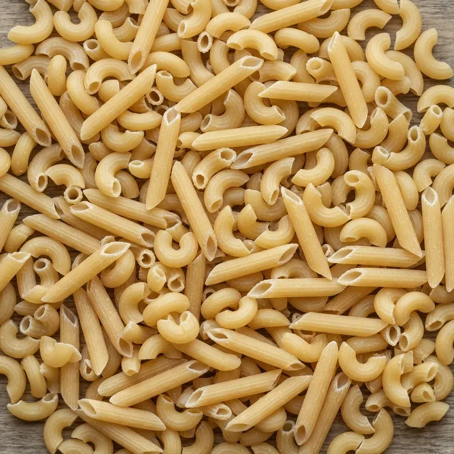 Short pasta packaging machine