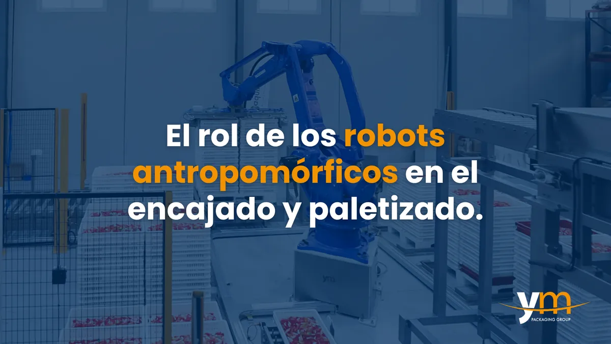 O papel dos robôs antropomórficos no encaixotamento e paletização