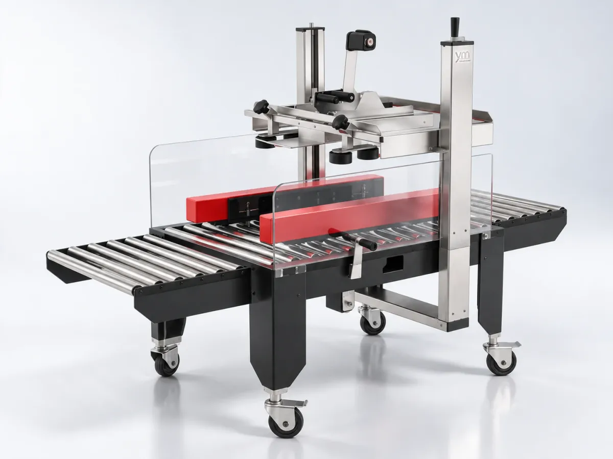 Fermeuse de caisses semi-automatique