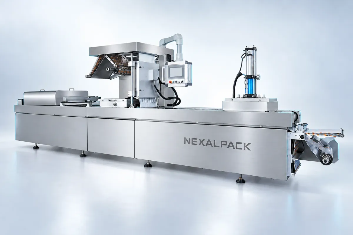 NEX-420S · Aluminium-film thermoformer