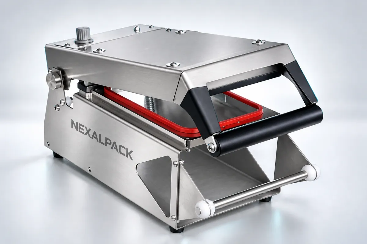 Manual tabletop tray sealer: NEX-175 · NEX-175D · NEX-225 · NEX-225D