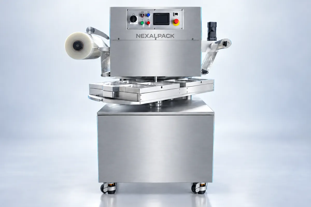 Rotary tray sealer: NEX-370R · NEX-450R