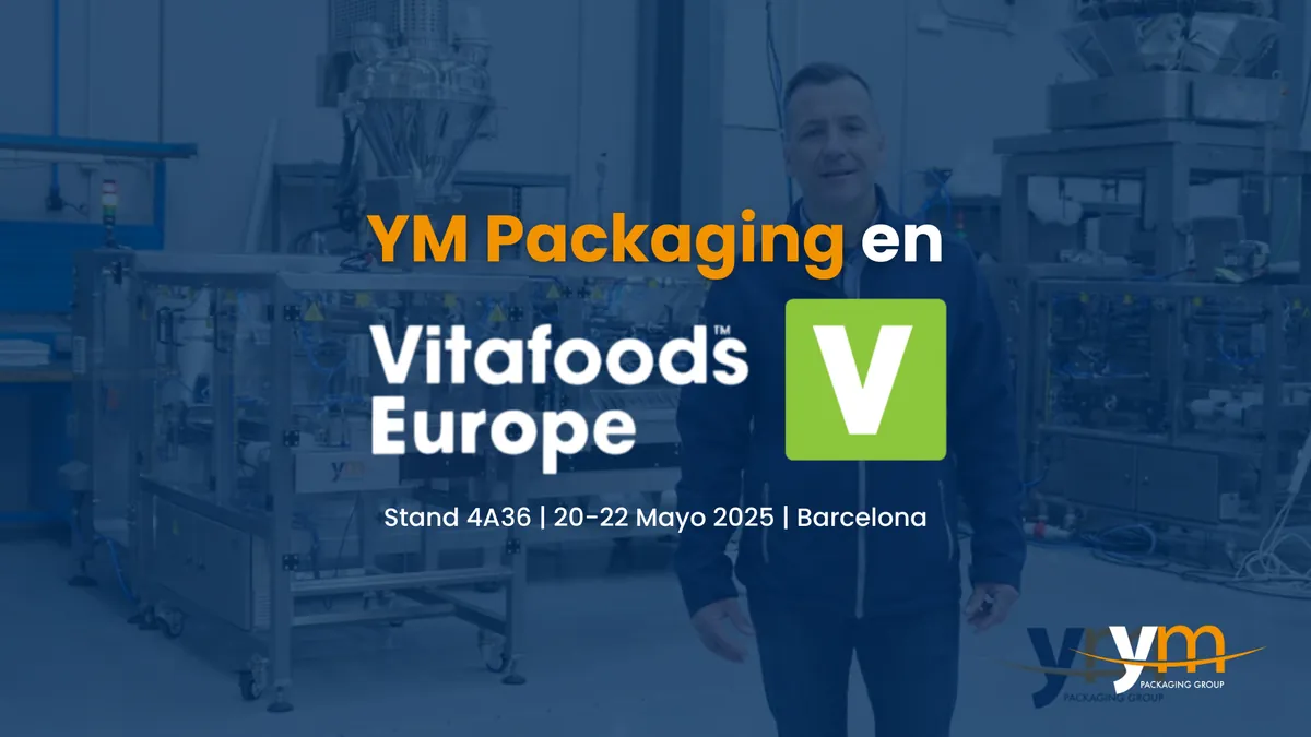 YM Packaging na Vitafoods Europe 2025: Maquinaria de embalagem para suplementos
